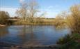 photo of the river Stour on a bright sunny day